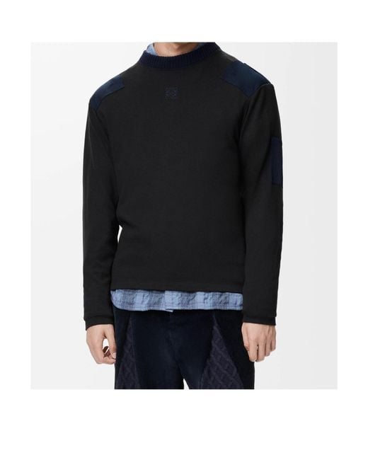 Loewe Blue Long-Sleeved Top