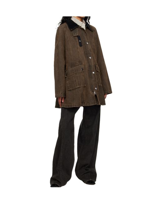 ANDERSSON BELL Brown Kerri Trapez Work Jacket for men