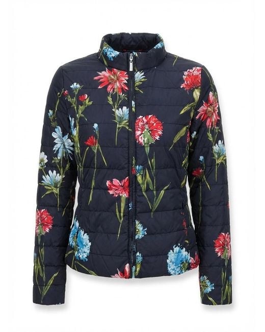 Max Mara Multicolor Long-Sleeved Down Jacket