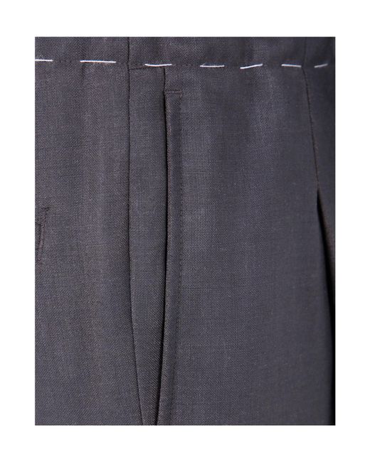 Maison Margiela Blue Pants for men