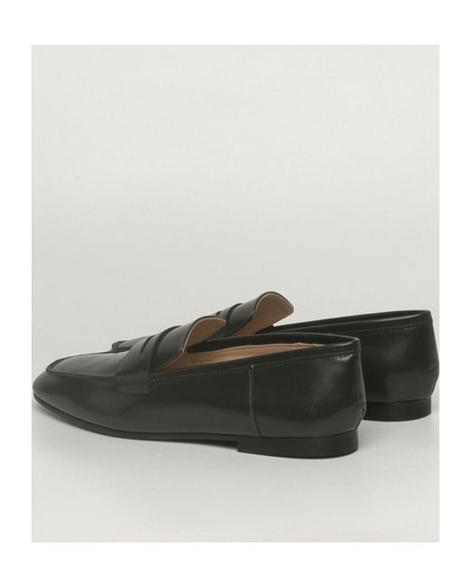 Fabio Rusconi Black Logo Loafers