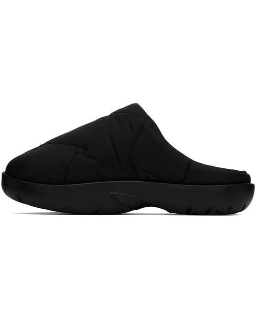 Bottega Veneta Black Snap Slipper for men