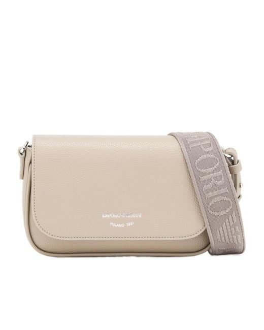 Emporio Armani Natural Mini Shoulder Bag