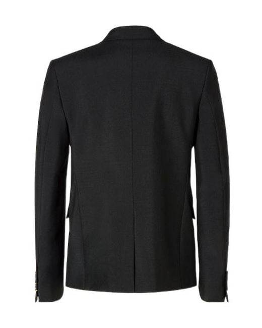 Fendi Black Kid Mohair Blazer for men