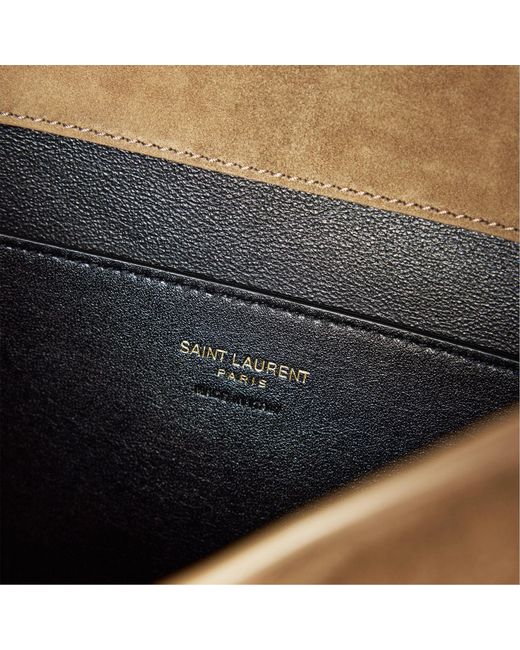 Saint Laurent Natural Minimalist Clutch Bag