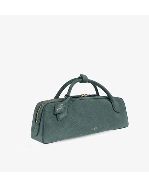 Alaïa Green Letter Handbag
