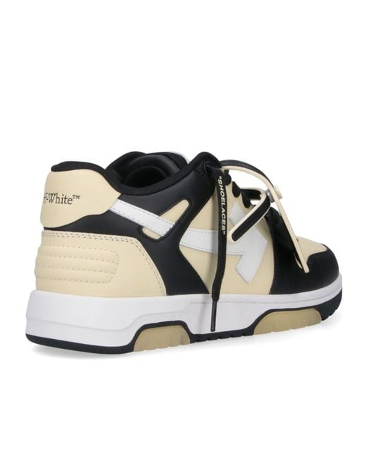 Off-White c/o Virgil Abloh Black Out Of Office Lace-Up Sneakers for men