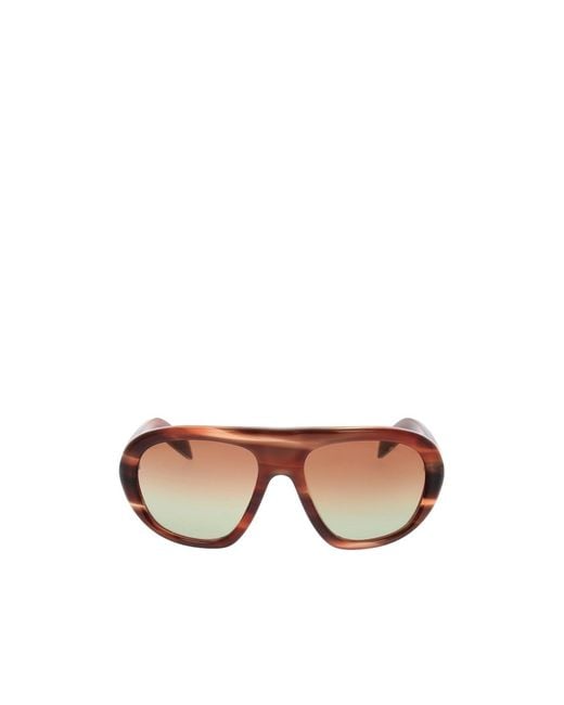 Prada Multicolor Eyewear Oversized Pilot Sunglasses