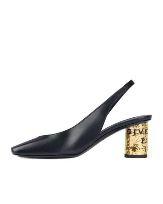 Givenchy Blue Tape Slingback Pumps