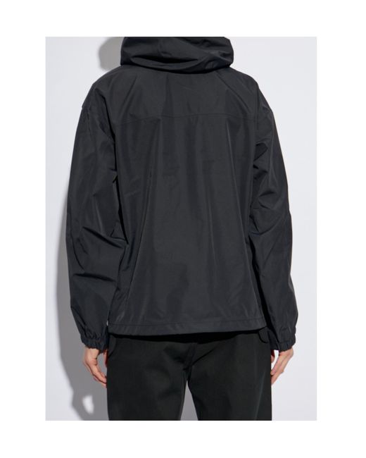 Roa Blue Zip Pocket Hooded Jacket for men