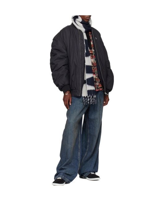 Isabel Marant Blue Loliana Scarf for men
