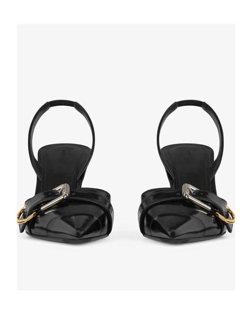 Givenchy Black Voyou Slingback Pumps