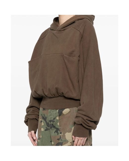 Entire studios Brown Double Double Hoodie