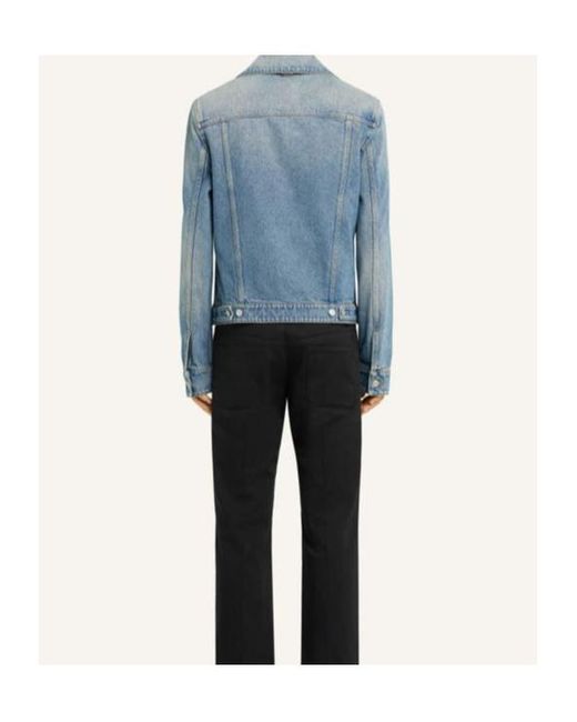 Courreges Blue Denim Jacket for men