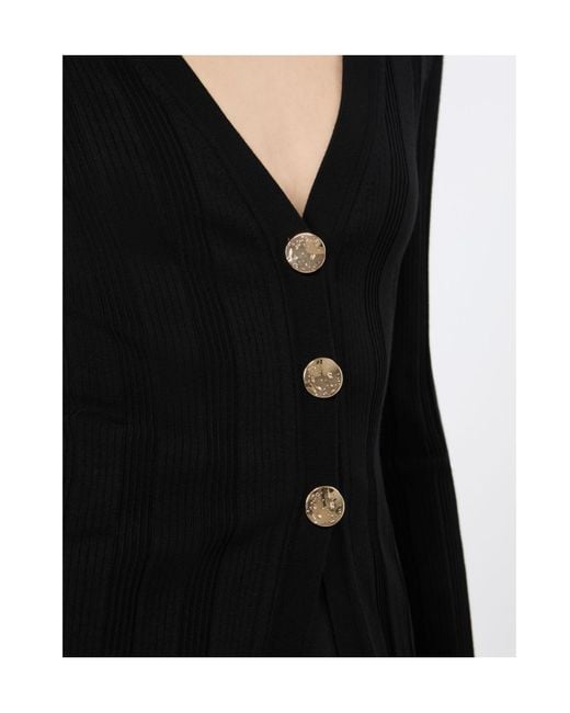 Sportmax Black Long-Sleeved Knitwear