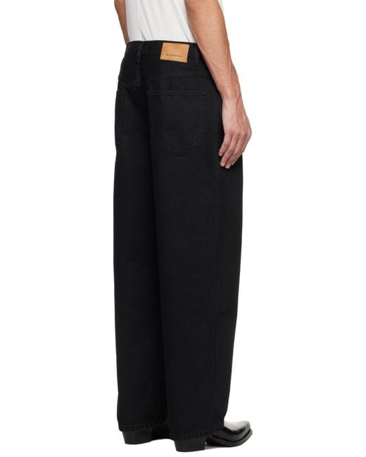 Isabel Marant Black Jorjey Jeans for men