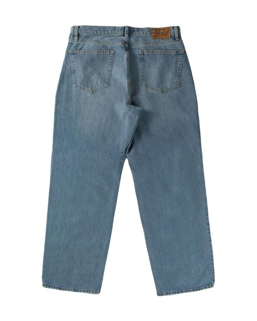 Stussy Blue Stüssy Slim-Fit Mid-Rise Jeans for men