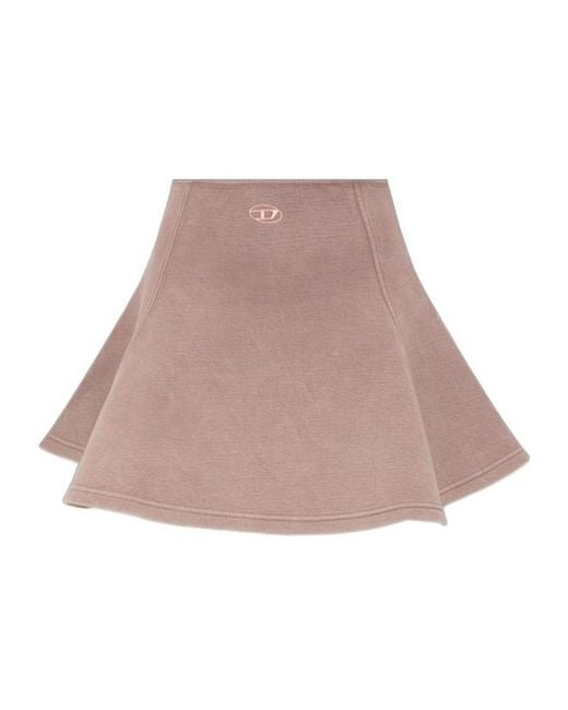 DIESEL Natural A-Line Skirt