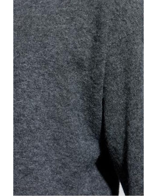 American Vintage Blue Hooded Knitwear for men
