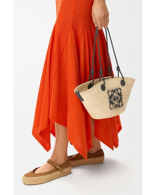 Loewe Natural Logo Detail Top Handle Bag