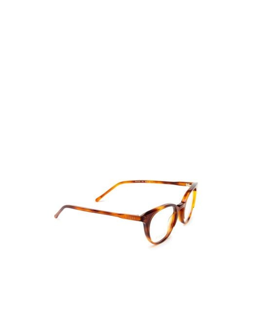 Gucci Multicolor Eyewear Round Frame Glasses