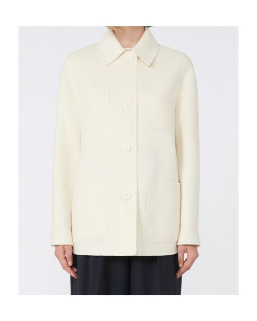 Max Mara White Studio Extra Button-Up Jacket