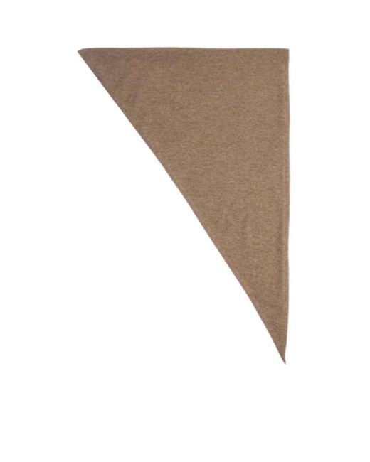 The Row Gray Leomine Cashmere Scarf