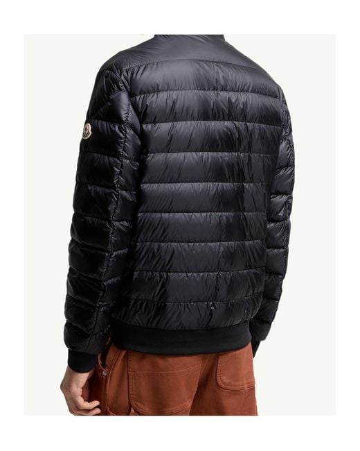 Moncler Blue Rigel Short Down Jacket for men