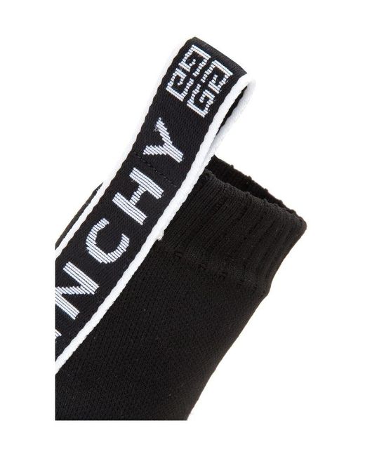 Givenchy Black 4G Logo Sock Sneakers
