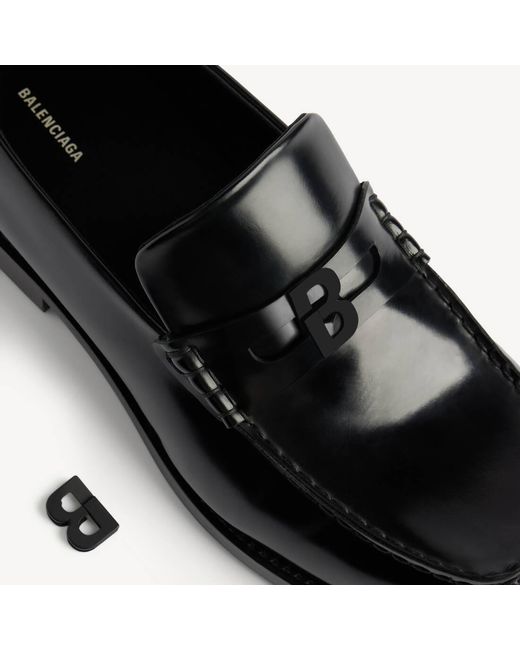 Balenciaga Black Comfy Loafers for men