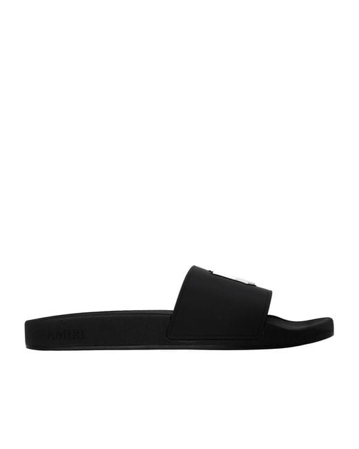 Amiri Black Ma Pool Slide Sn64 for men