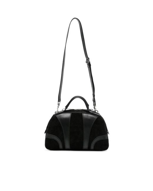 Dries Van Noten Black Zippered Shoulder Bag for men