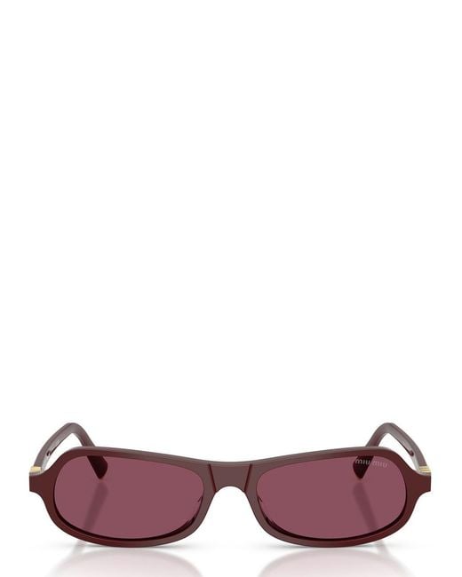 Miu Miu Brown Versatile Sunglasses