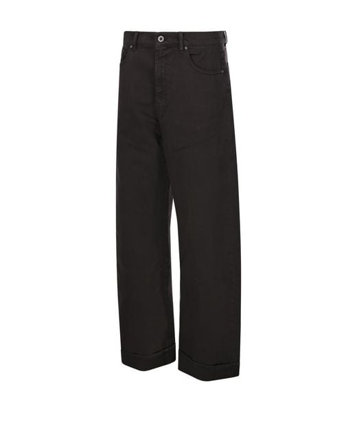 P.A.R.O.S.H. Black Casual Trousers With Belt Loops