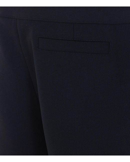 Courreges Blue Courrèges Heritage Cropped Bootcut Pants