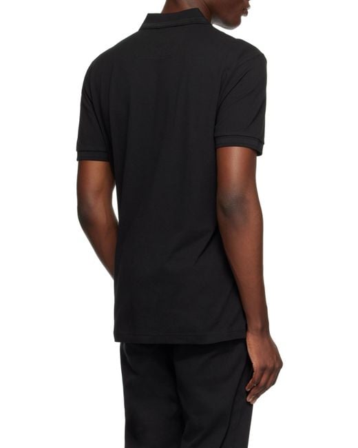 Boss Black Boss Short Sleeved Logo Printed Polo Shirt for men