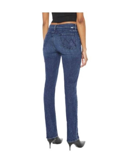Mother Blue The Rascal Skimp Jeans