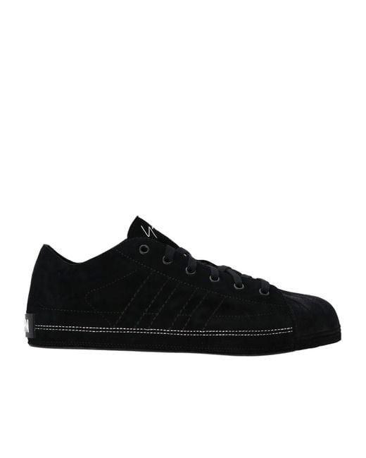 Y-3 Black X Neighborhood Nizzastar Low-Top Sneakers for men