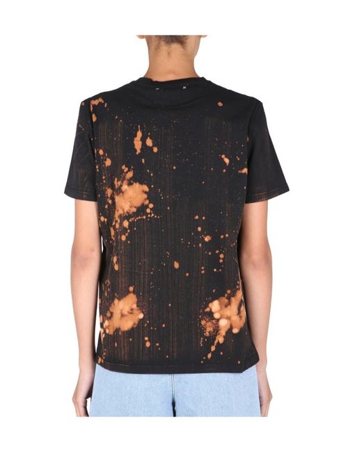 Golden Goose Deluxe Brand Black Slogan-Print T-Shirt