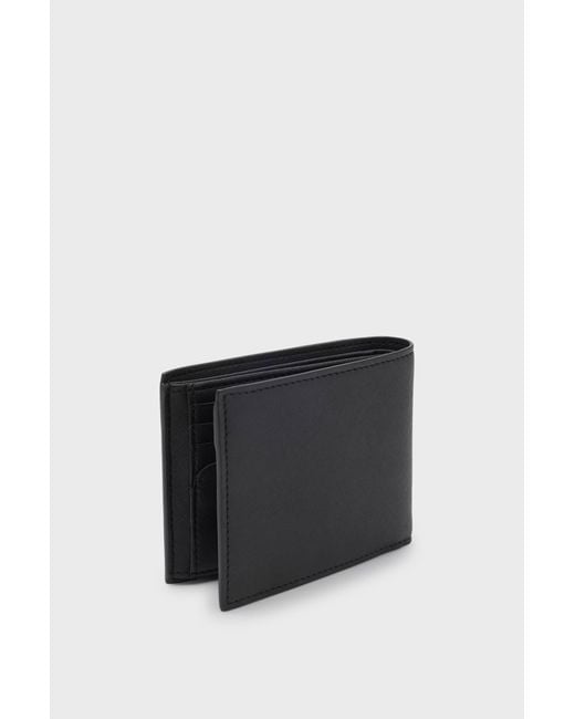 Boss Black Leather Wallet for men