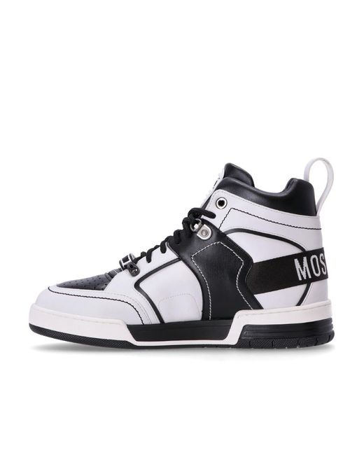 Moschino White Logo Sneakers