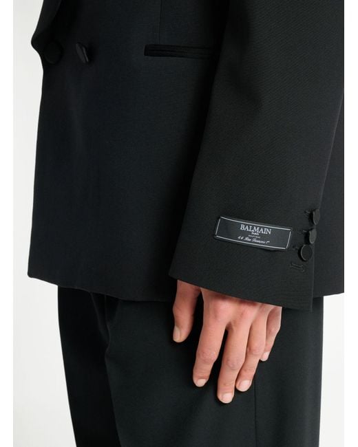Balmain Black 2-Button Jacket for men