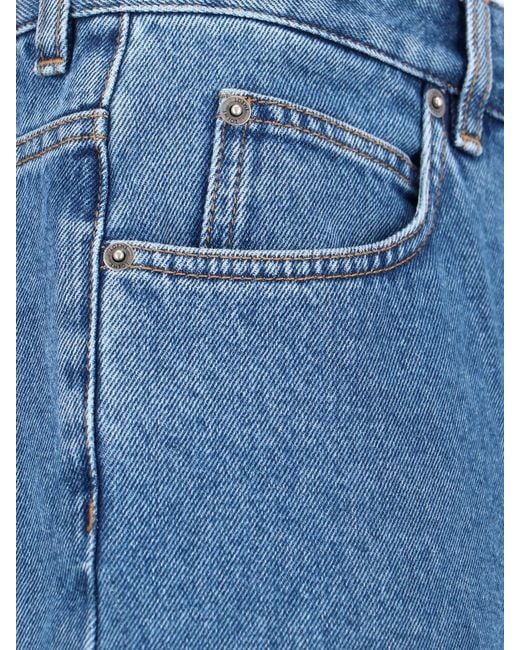Loewe Blue Belt-Tethered Jeans for men