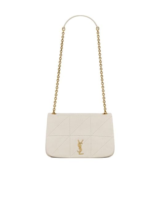 Saint Laurent White Jamie 4.3 Mini