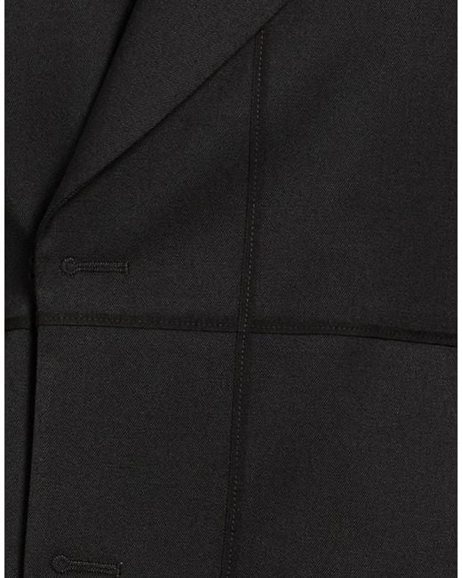 MM6 by Maison Margiela Black Single-Breasted Blazer