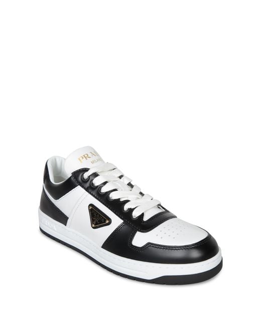 Prada White Downtown Sneakers