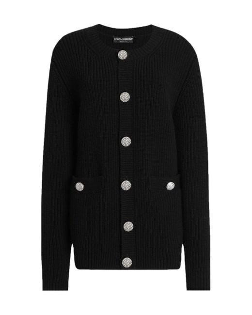 Dolce & Gabbana Black Dolce & Gabbana Sweaters