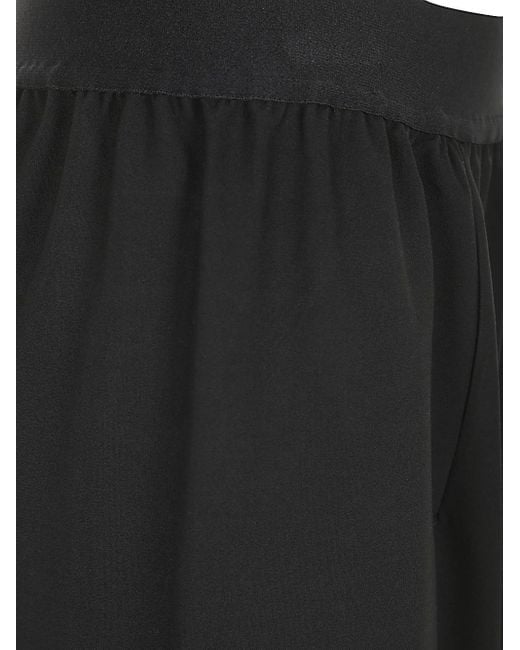 Maria Calderara Black Wide Leg Pants