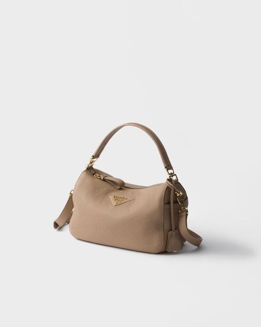 Prada Brown Zip-Up Handbag