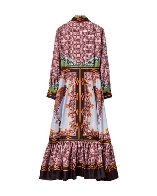 LaDoubleJ Red San Pietro Long-Sleeve Dress
